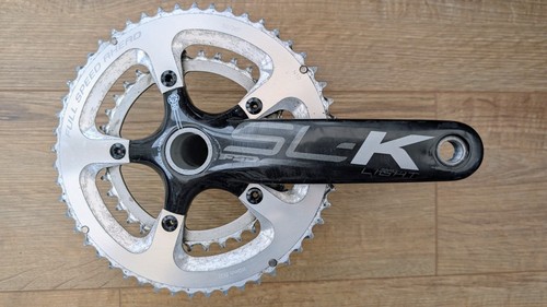 Fsa light carbon crankset - light,