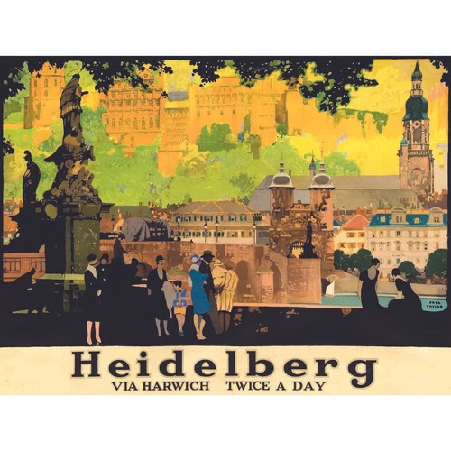 Advert heidelberg rail - advert, city
