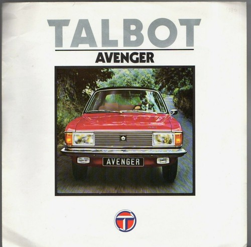 Talbot avenger 1979 dutch - talbot,