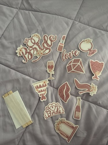 Wedding photo booth props