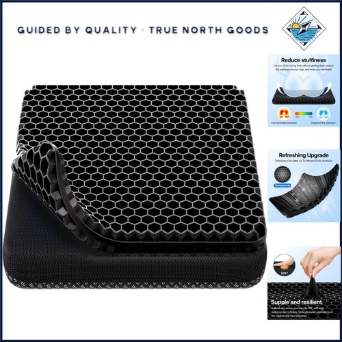 Thick rectangular gel cushion - gel,