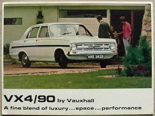 Vauxhall car sales - 4/90,