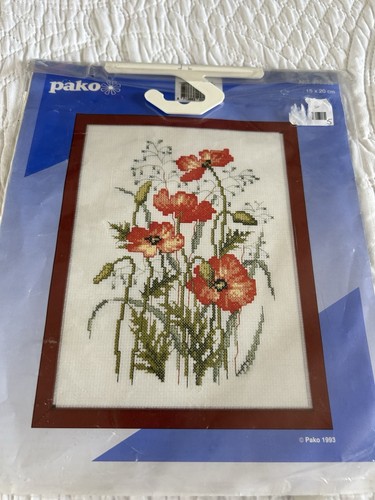 Vintage 1993 pako poppies - pako,