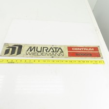 Weidemann Murata Centrum
