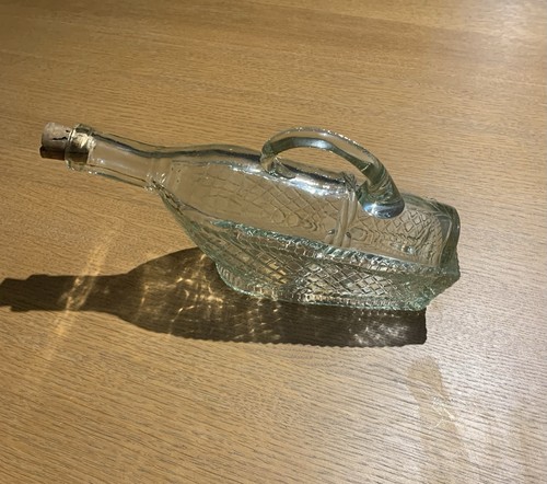 Glass wine decanter - glass, vintage