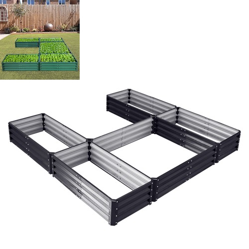 Grid metal garden - garden, bed