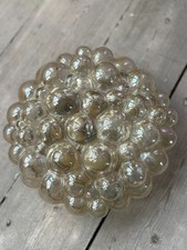 Rare and unusual 1960s vintage interior "bubble" wall/ ceiling light fitting
