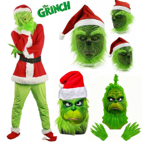 Grinch mask for kids adults - kids,