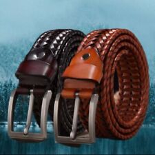 Classic Woven Leather Belts