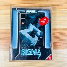 Sigma 7 Sinclair ZX Spectrum 128K Durell Software Shooter Video Game Cassette