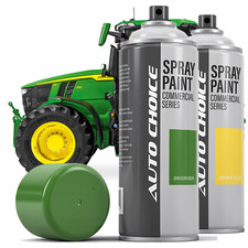 John Deere Green / Yellow Aerosol Spray Paint Direct Gloss Tractor Mower Wheels