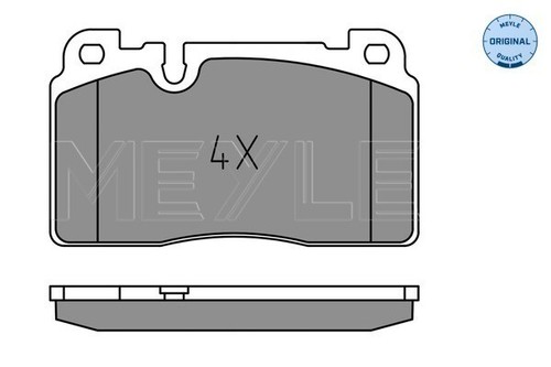 New brake pad set disc - pad,
