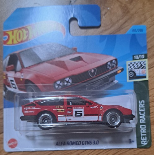 Hot wheels alfa romeo gtv6 - romeo, 3.0