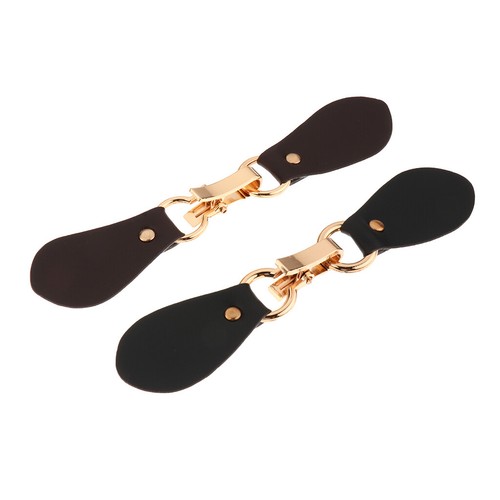 Pair leather snap toggle - snap,