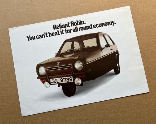 Reliant robin wheeler - robin, 3-wheeler
