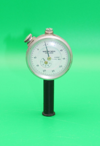 Mercer type 183 0005 dial - 183, .0005”