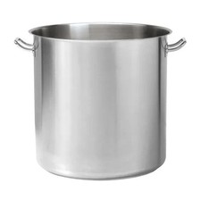 Large Deep Stock Pot Stainless Steel Heavy Duty Cookware Casserole Stockpot