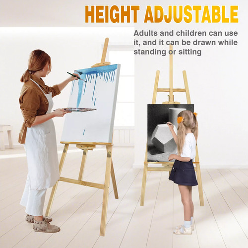 Artist easel large tripod - easel,