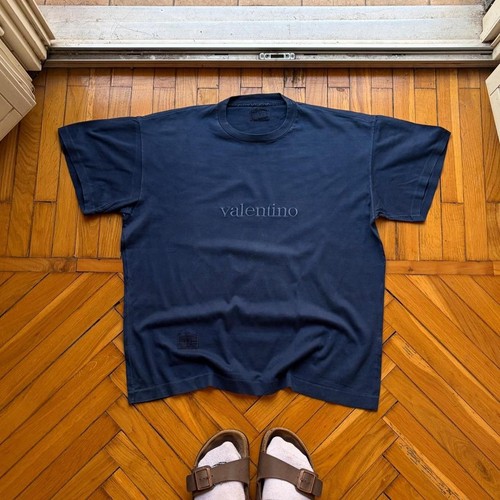 Vintage valentino shirt navy - valentino,