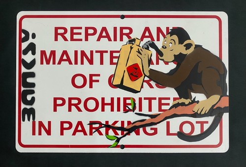 Very vintage rare banksy - vintage,
