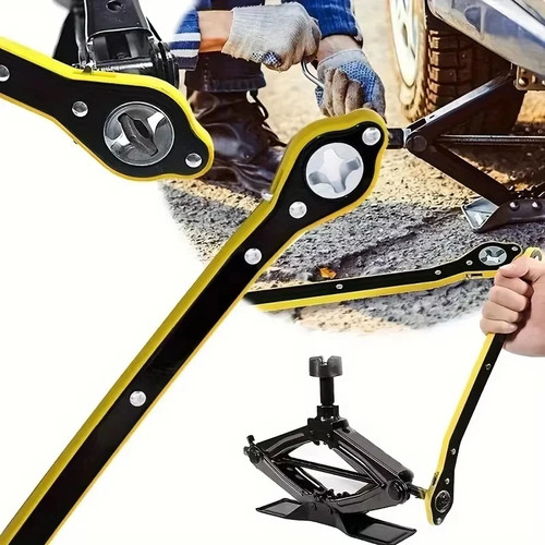Universal scissor jack wrench - scissor,