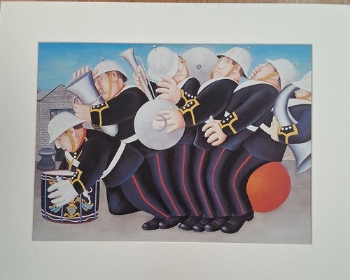 Beryl cook mounted - mounted, print