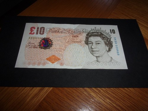 Ten pound bank - ten,