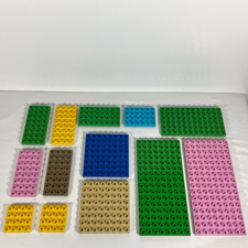13x Lego Duplo Base Plate Bundle Various Sizes and Colours