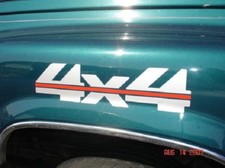 1988 - 1998 4x4 Decals for
