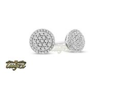 $1000 SOLID WHITE Gold! CERTIFIED 1/4CTTW CT REAL GENUINE Diamond Stud Earrings