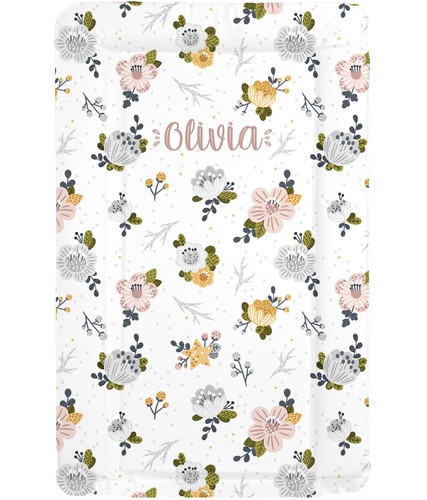 Muted floral design nursery - design,