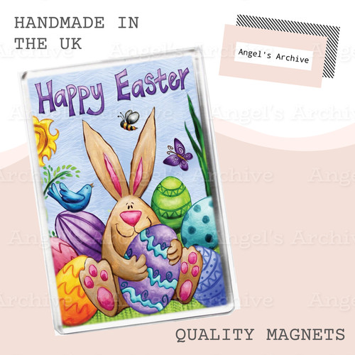 Happy easter cute bunny - ✳, +