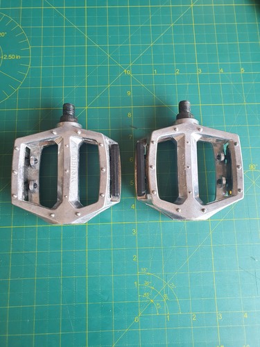 Wellgo silver pedals - silver, pair