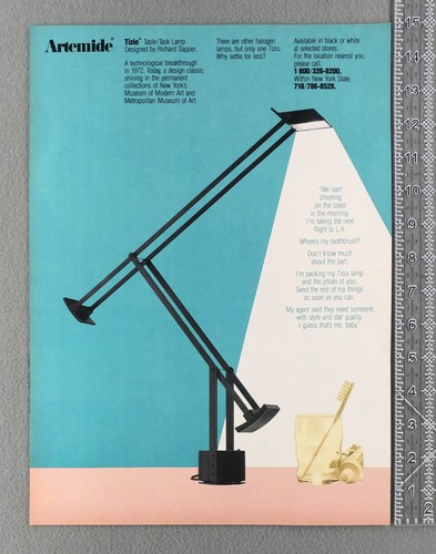 1989 artemide tizio - 1989, lamp