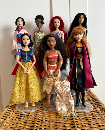 Disney princess 11in doll lot - disney,