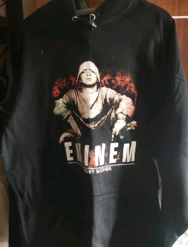 Eminem hoodie black size - hoodie,