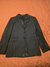 Paul Smith 100% Wool Blazer Brown Sz40 UK 50EU Made In Portugal