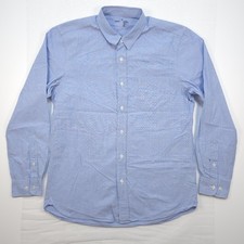 MUJI Shirt Mens Size M Blue