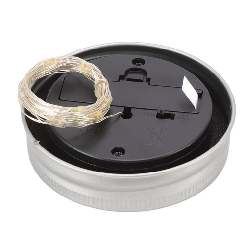 Outdoor solar mason jar - outdoor, lights