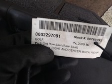 VOLKSWAGEN GOLF 2004-2009 R32 DSG Hatchback SEAT 2 TWIN