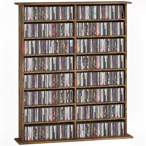 Homcom storage unit dvd - homcom, cd