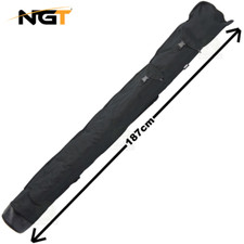 NGT 187cm Match Coarse Fishing Rod Holdall Carryall Luggage For Rods Bank Sticks
