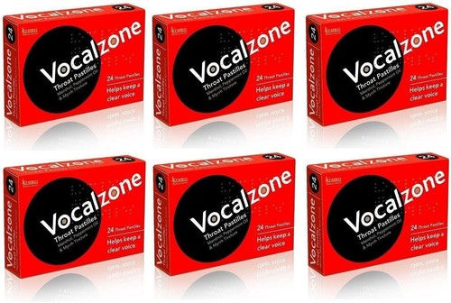 Vocalzone throat pastilles - vocalzone,
