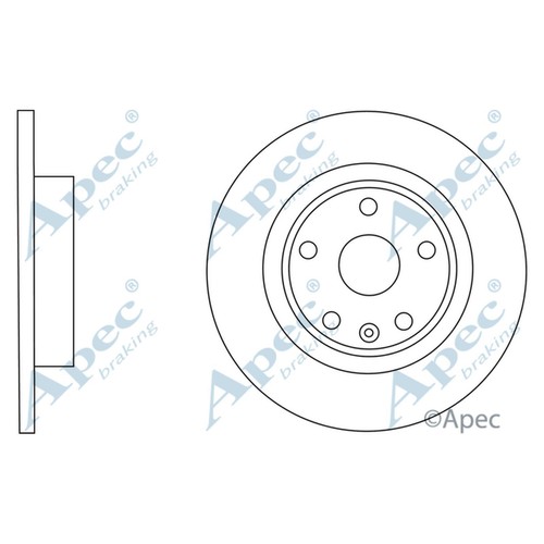 Brake discs solid - brake,