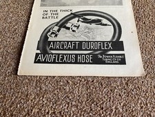 FABK5 ADVERT 5X8 THE POWER FLEXIBLE TUBING CO LTD ENGLAND - AVIOFLEXUS HOSE