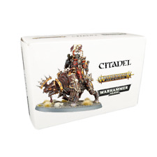 Warhammer AoS Khorne Lord of Khorne on Juggernaut - New in Box - Finecast