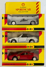 3 X SHELL CLASSIC SPORTSCAR