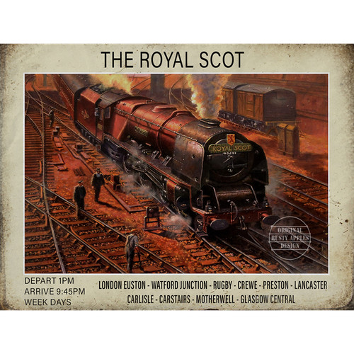 The royal scot departs - royal, "departs