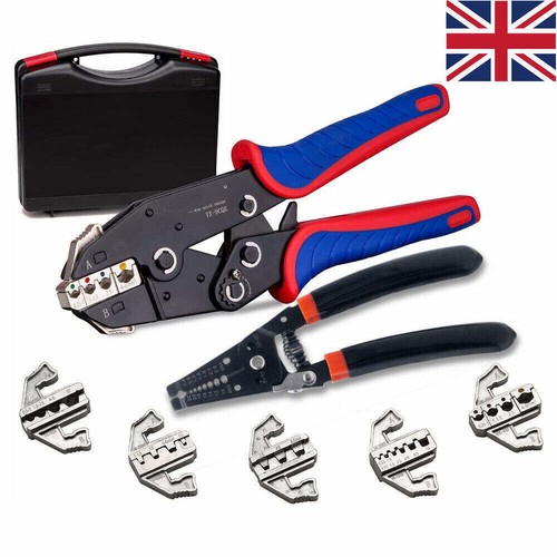 Ratcheting wire crimping tool - ratcheting,