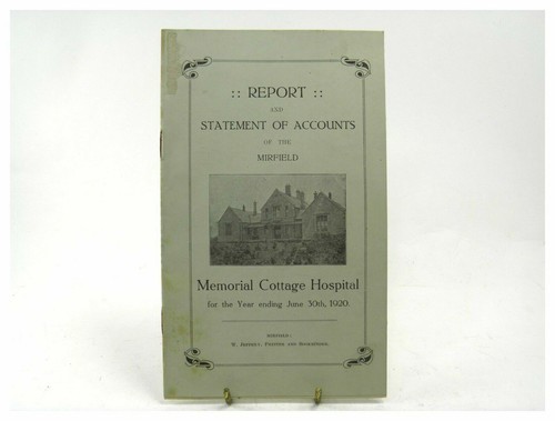 Report and statement - statement, of